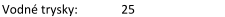 Vodn trysky:25